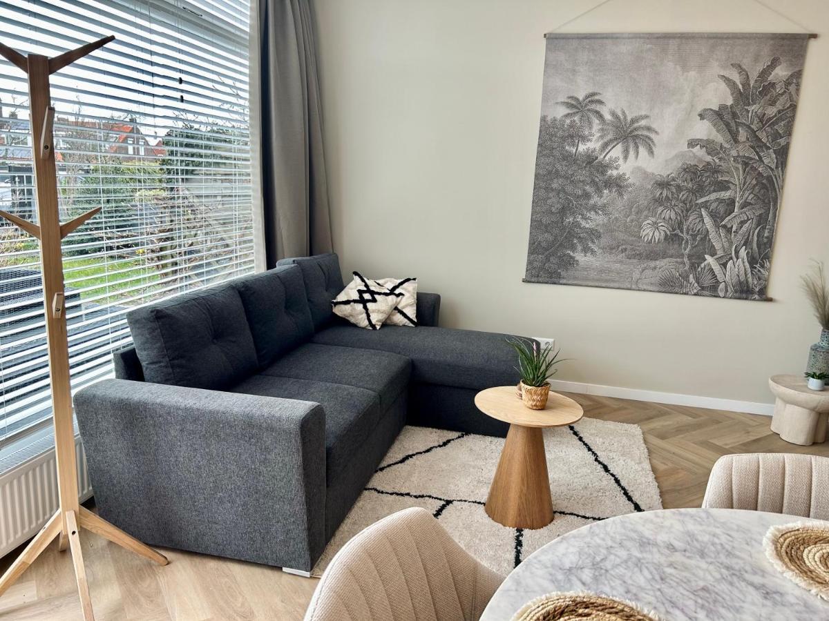 Amsterdam Beach Apartment 33, Private Garden Zandvoort Bagian luar foto